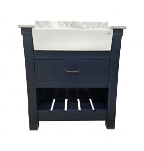 Farmington Blue Vanity & Top