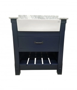 Farmington Blue Vanity & Top  – Closeout