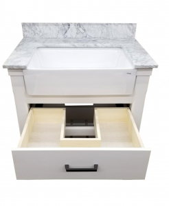 Farmington White Vanity & Top