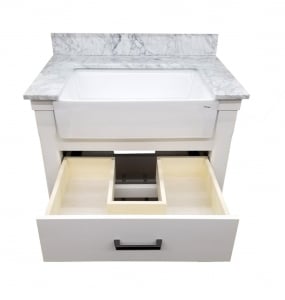 Farmington White Vanity & Top