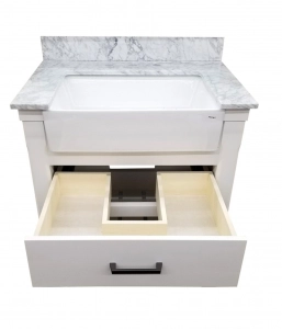 Farmington White Vanity & Top