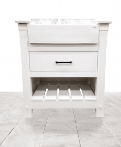 Farmington White Vanity & Top