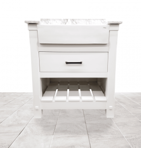 Farmington White Vanity & Top