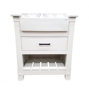 Farmington White Vanity & Top