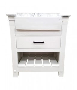 Farmington White Vanity & Top