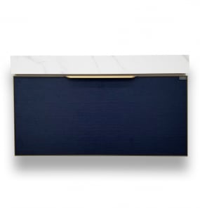 Gallant Blue Wall Hung Vanity & Top – Closeout