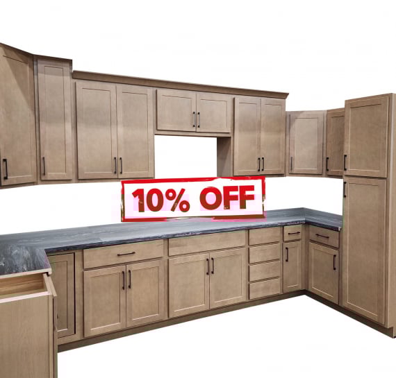 Georgetown Caramel Kitchen Cabinets
