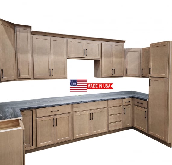 Georgetown Caramel Kitchen Cabinets