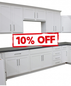 Georgetown Shaker White Kitchen Cabinets