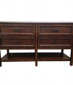 Georgette Walnut Vanity – Closeout