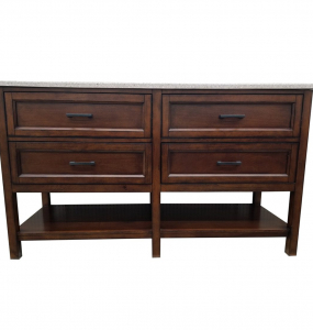 Georgette Walnut Vanity – Closeout