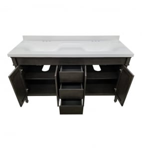 Gilbert Carbon Grey Vanity