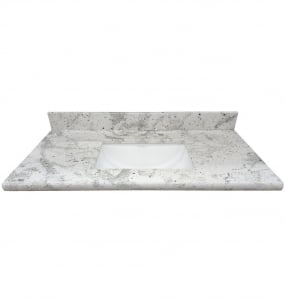 Glacier Romano Granite Vanity Top – Closeout