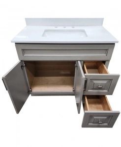 Glazed Grey Vanity