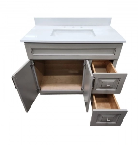 Glazed Grey Vanity