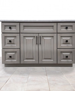 Glazed Grey Vanity