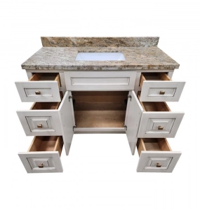 Glazed White Vanity