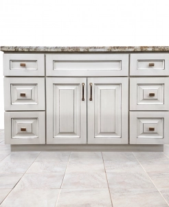 Glazed White Vanity