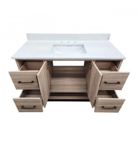 Hartley Nature Oak Vanity & Top Combo