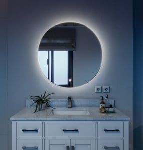 Helena Round LED Mirror