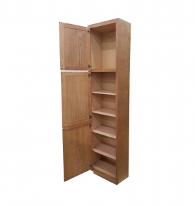 Honey Oak Linen Cabinet – Closeout