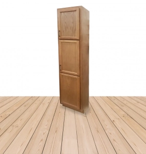 Honey Oak Linen Cabinet – Closeout