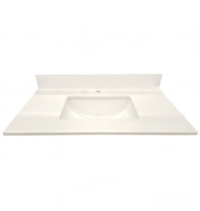 Iceland Quartz Single Hole Vanity Top
