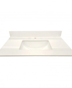 Iceland Quartz Single Hole Vanity Top