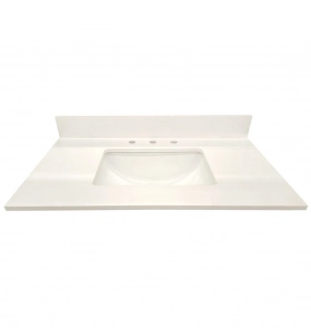 Iceland Quartz 8″ Drill Vanity Top
