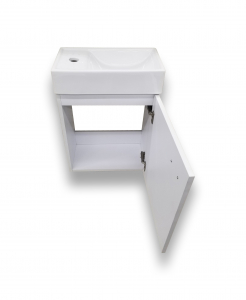 Igloo White Wall Hung Vanity & Top Combo – Closeout