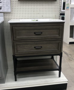 Grant Antique Walnut Vanity & Top