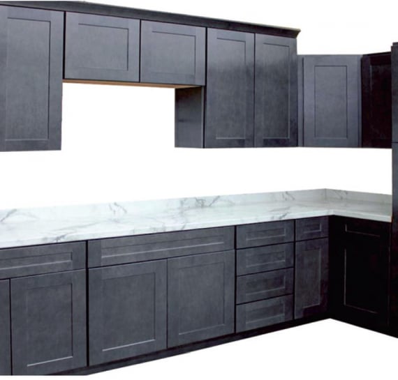 Jamestown Deluxe Slate Kitchen Cabinets