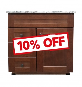 Jamestown Lava Cherry Vanity