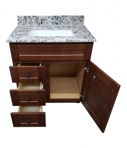 Jamestown Lava Cherry Vanity – Closeout