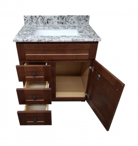 Jamestown Lava Cherry Vanity – Closeout