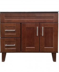 Jamestown Lava Cherry on Legs Vanity – Closeout