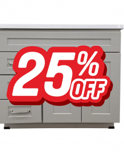 Jamestown Limestone Deluxe Vanity – Closeout (25% Off!)