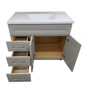 Jamestown Limestone Deluxe Vanity – Closeout