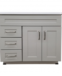 Jamestown Limestone Deluxe Vanity – Closeout (25% Off!)