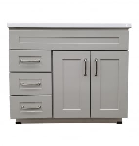 Jamestown Limestone Deluxe Vanity – Closeout (25% Off!)