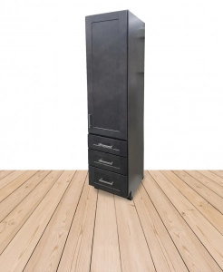Jamestown Slate Linen Cabinet – Closeout