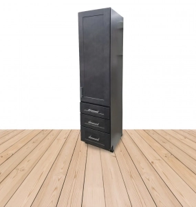 Jamestown Slate Linen Cabinet – Closeout