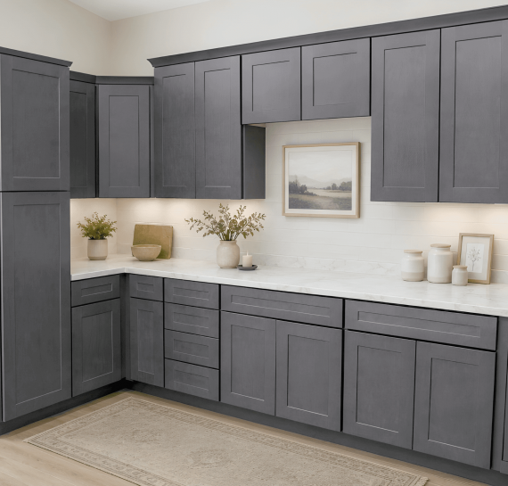 Jamestown Deluxe Slate Kitchen Cabinets