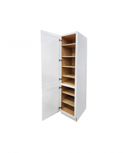 Juarez White Linen Cabinet – Closeout