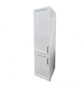 Juarez White Linen Cabinet – Closeout