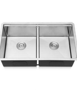 Stainless Steel Undermount Kitchen Sink – Double