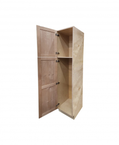 Unfinished Lancaster Alder Linen Cabinet