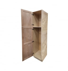 Unfinished Lancaster Alder Linen Cabinet