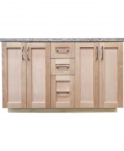 Unfinished Lancaster Alder Vanity