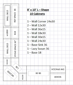 Holland Champagne Kitchen Cabinets (2-3 Week Lead Time)